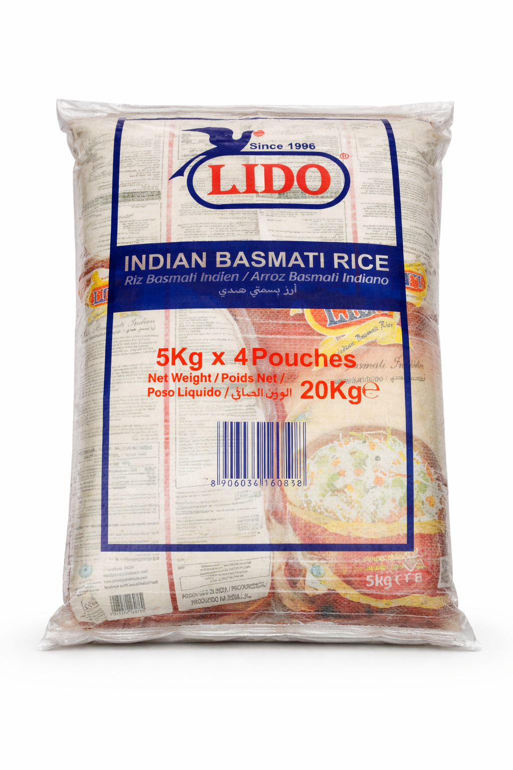 Riz Basmatic Entier 5kg X4 - Epicerie Salée-Cuisine| Supermarche Dakar-Senegal